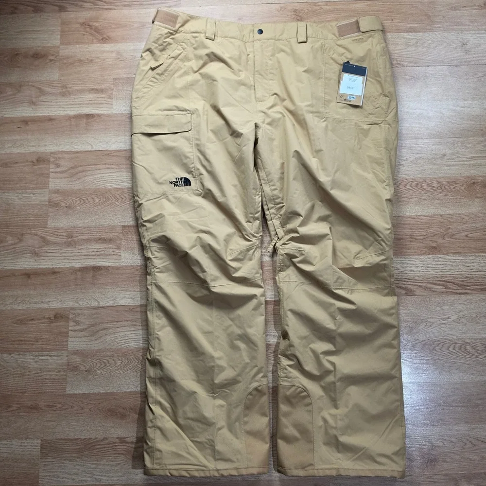The North Face Freedom Insulated Pants Womens 3X Almond Butter Snow Ski NF0A7UUS